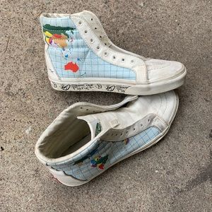 Vans white  high tops